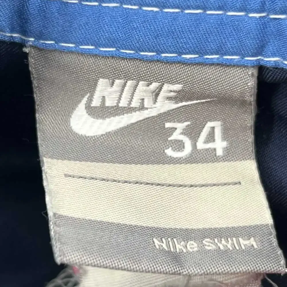 Nike Blue Mid-Rise Swim Shorts | Men’s Size 34